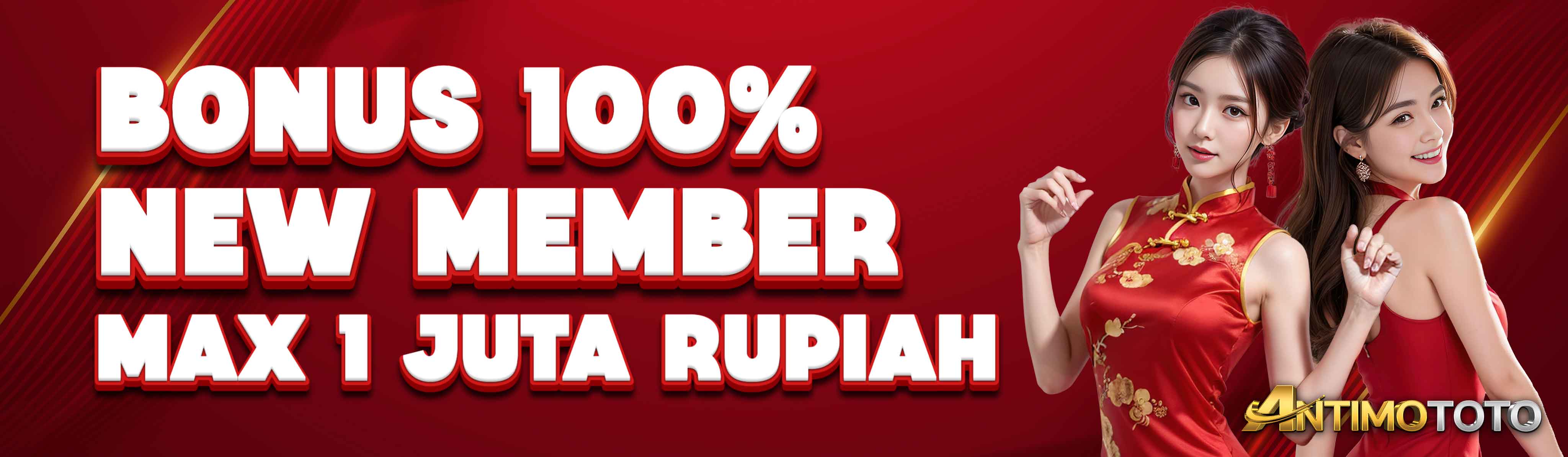 BONUS NEW MEMBER 100% BEBAS IP TOx4